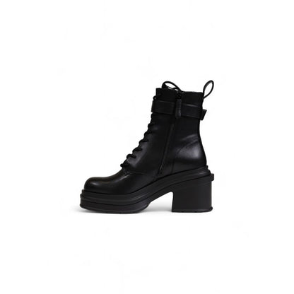 Armani Exchange – Schwarzer Polyesterstiefel