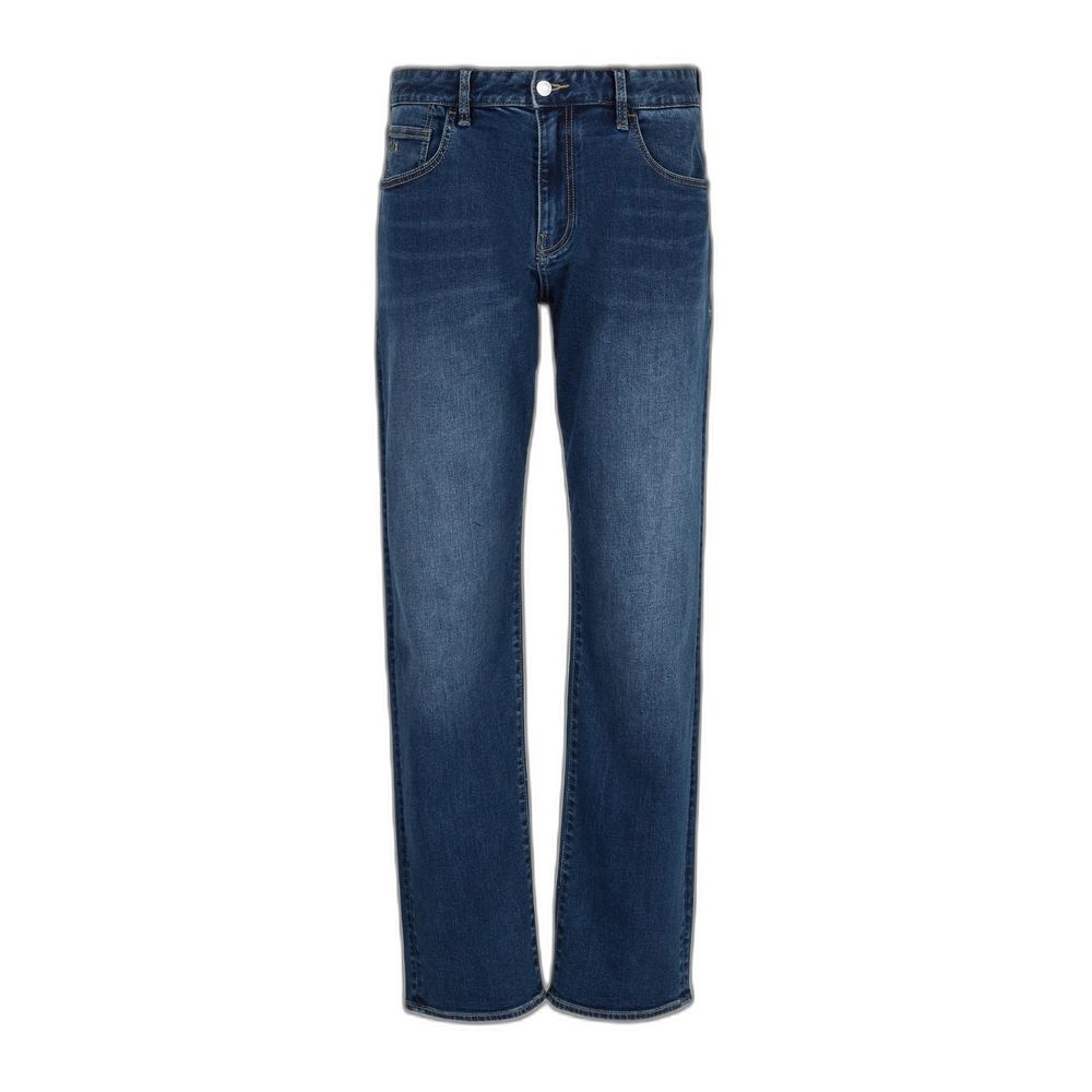 Armani Exchange – Blaue Skinny-Jeans aus Baumwolle