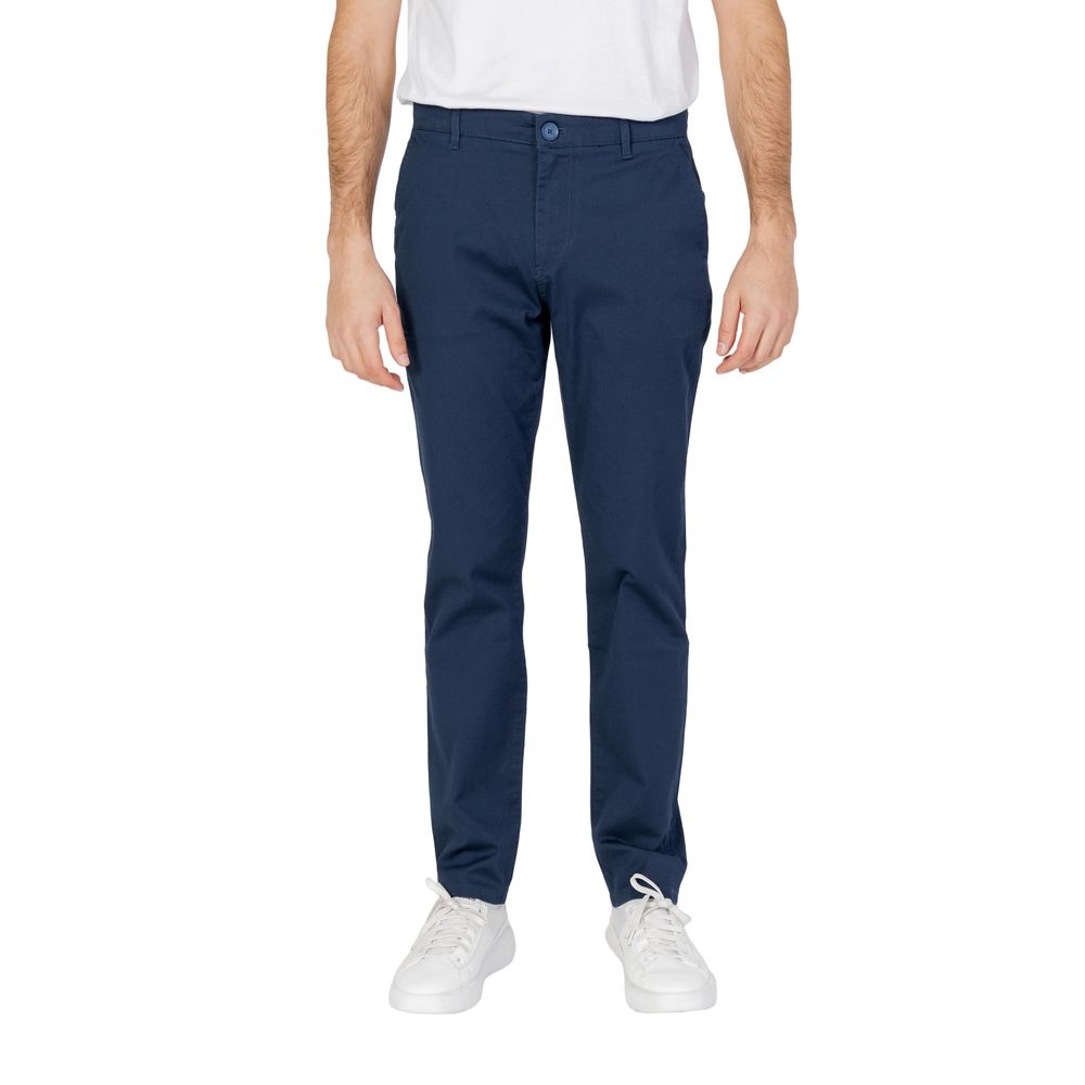 Armani Exchange – Blaue Baumwollhose