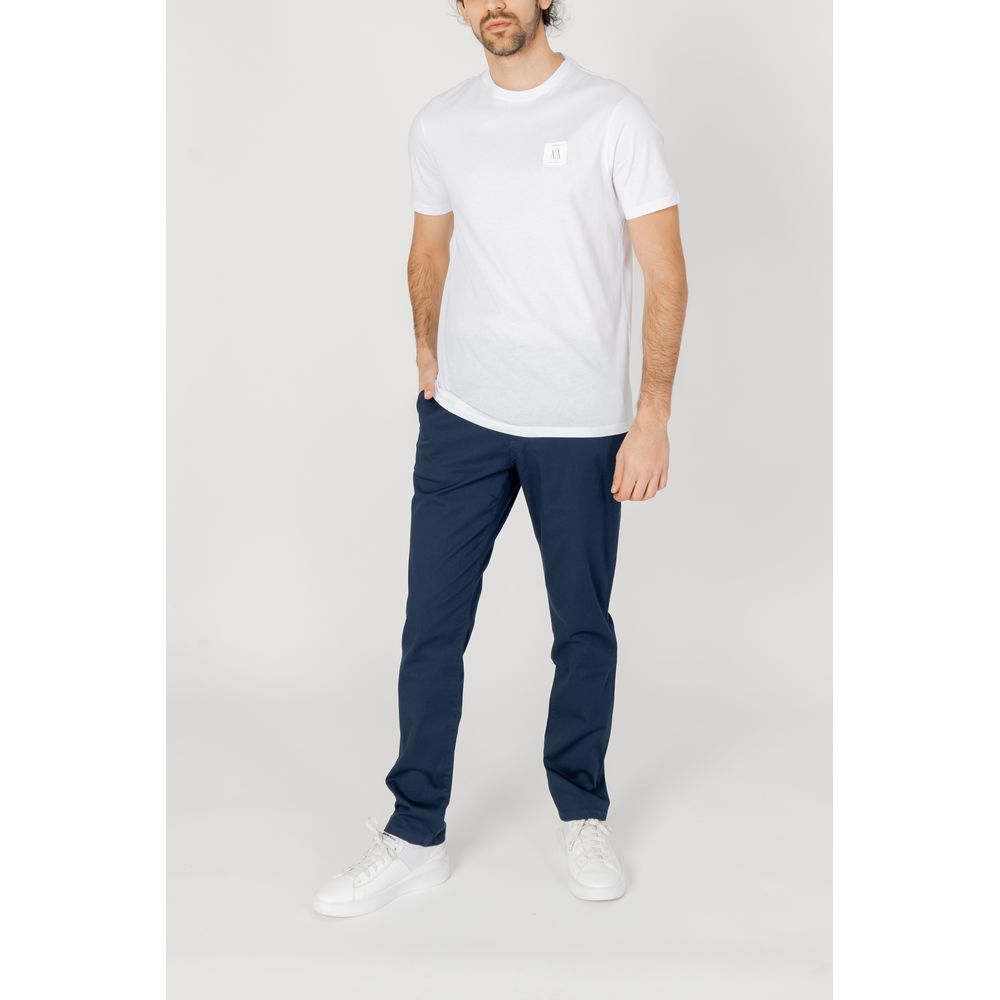 Armani Exchange – Blaue Baumwollhose