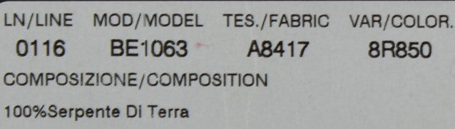 Dolce &amp; Gabbana – Gürtel aus rosa gepunktetem Schlangenleder mit silberner Schnalle