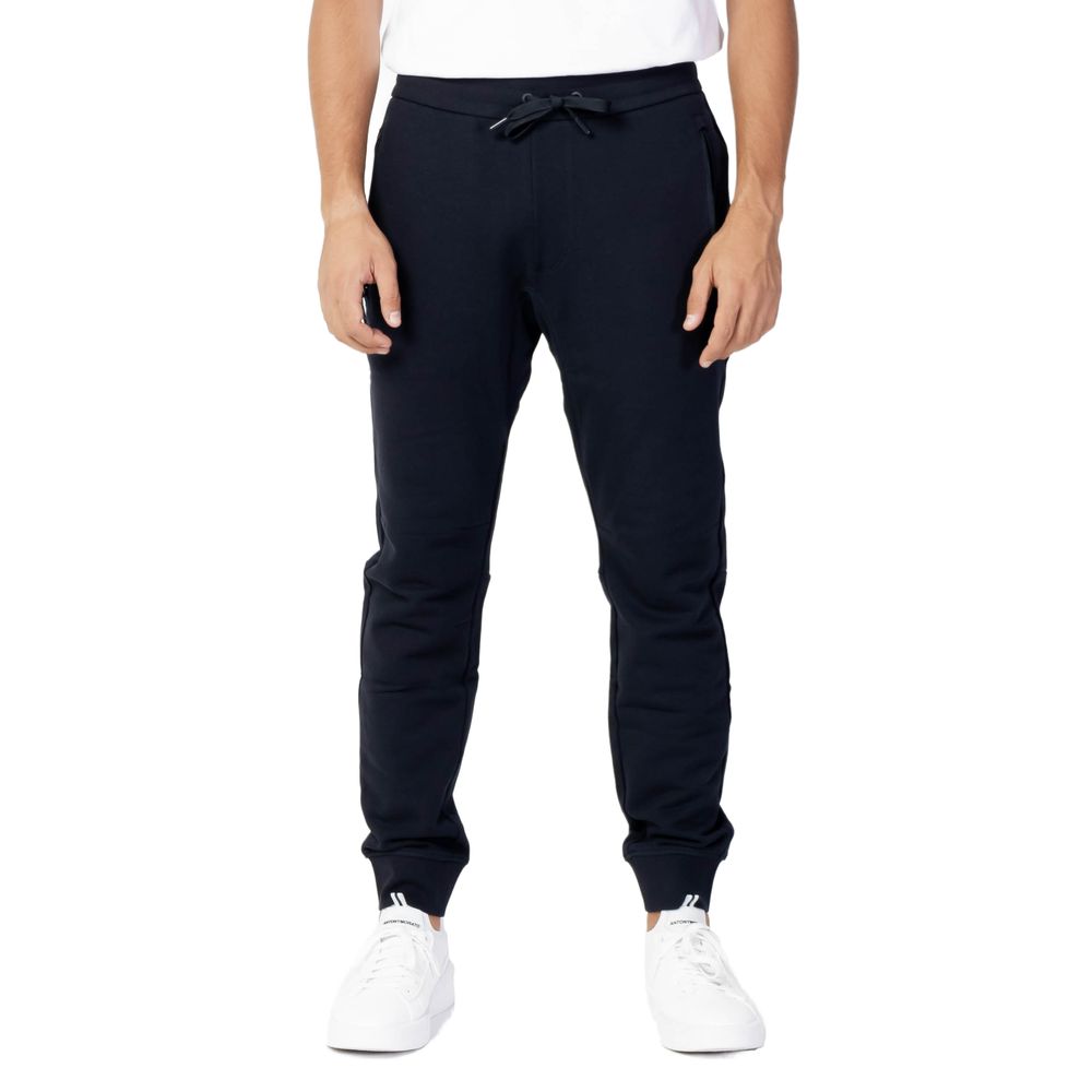 Armani Exchange Blaue Baumwoll-Jogginghose (Trainingshose)