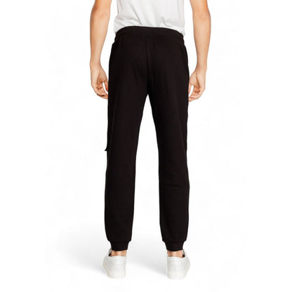 EA7 Emporio Armani – Schwarze Jogginghose aus Baumwolle