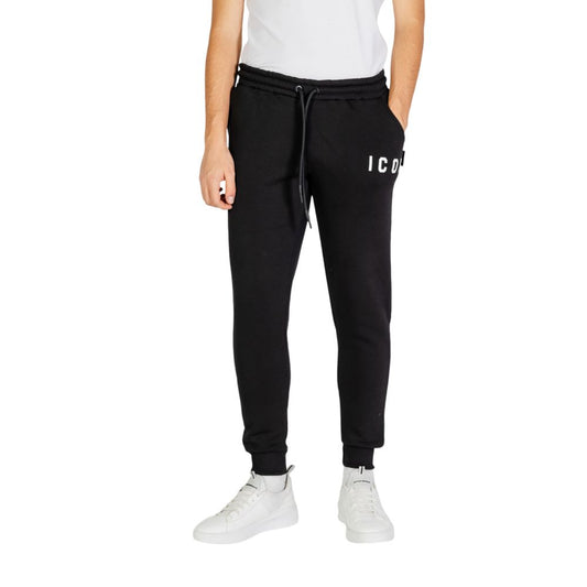 Icon Black And White Cotton Joggers Workout Pant