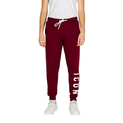 Icon Bordeaux Cotton Joggers Workout Pant