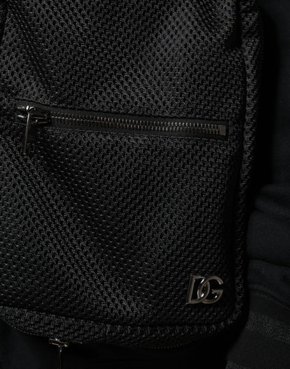 Dolce &amp; Gabbana Schwarzer Kapuzenpullover Herren Sweatshirt Pullover