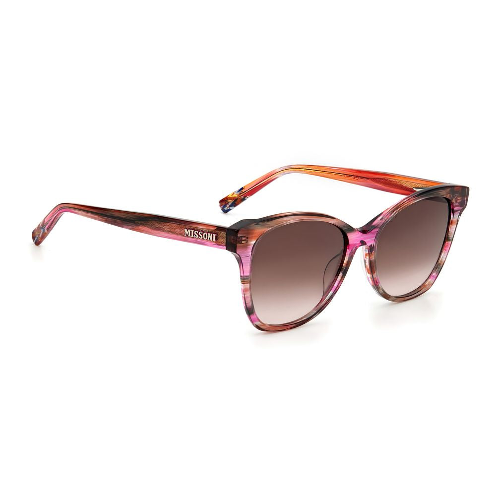 Missoni Mehrfarbige Acetat-Sonnenbrille