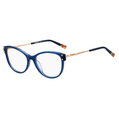 Missoni Blaue Acetatrahmen