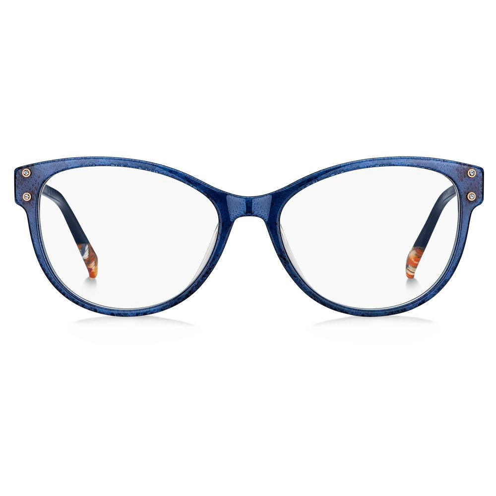 Missoni Blaue Acetatrahmen