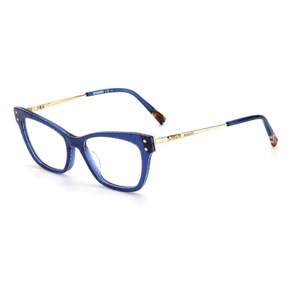 Missoni Blaue Acetatrahmen