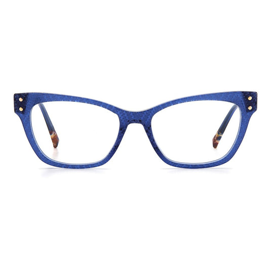 Missoni Blaue Acetatrahmen