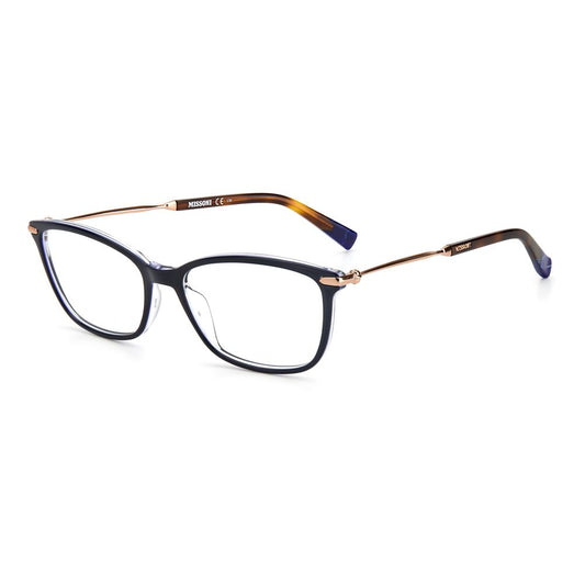 Missoni Blaue Acetatrahmen