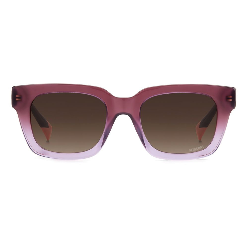 Missoni – Lila Acetat-Sonnenbrille