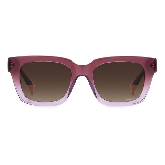 Missoni – Lila Acetat-Sonnenbrille