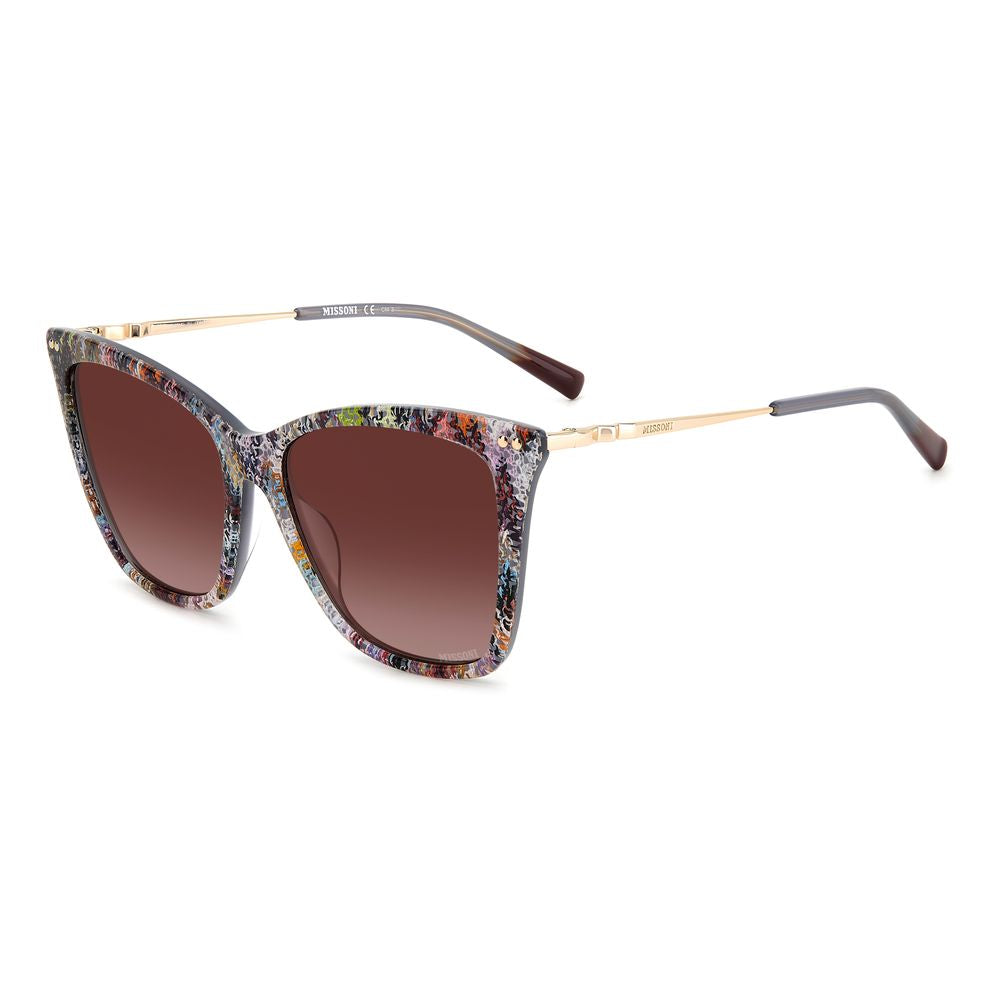 Missoni Mehrfarbige Acetat-Sonnenbrille