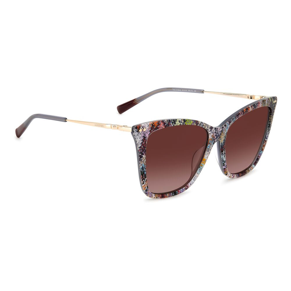 Missoni Mehrfarbige Acetat-Sonnenbrille