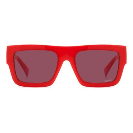 Missoni Rote Kunststoff-Sonnenbrille