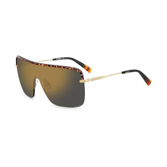 Missoni Sonnenbrille aus goldenem Metall