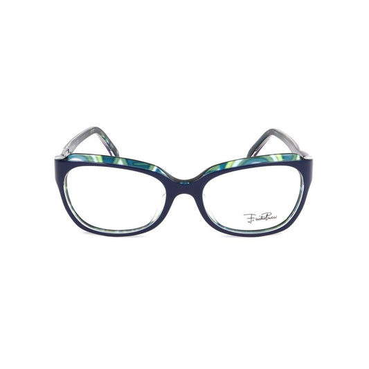 Emilio Pucci Blaue Kunststoffrahmen