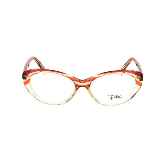 Emilio Pucci Rote Kunststoffrahmen