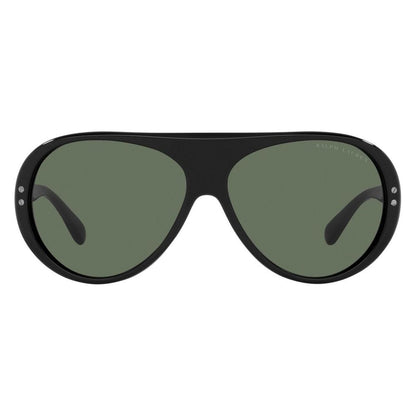 Ralph Lauren – Schwarze Acetat-Sonnenbrille