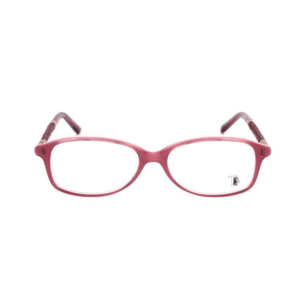Rote Acetat-Rahmen von Tod's