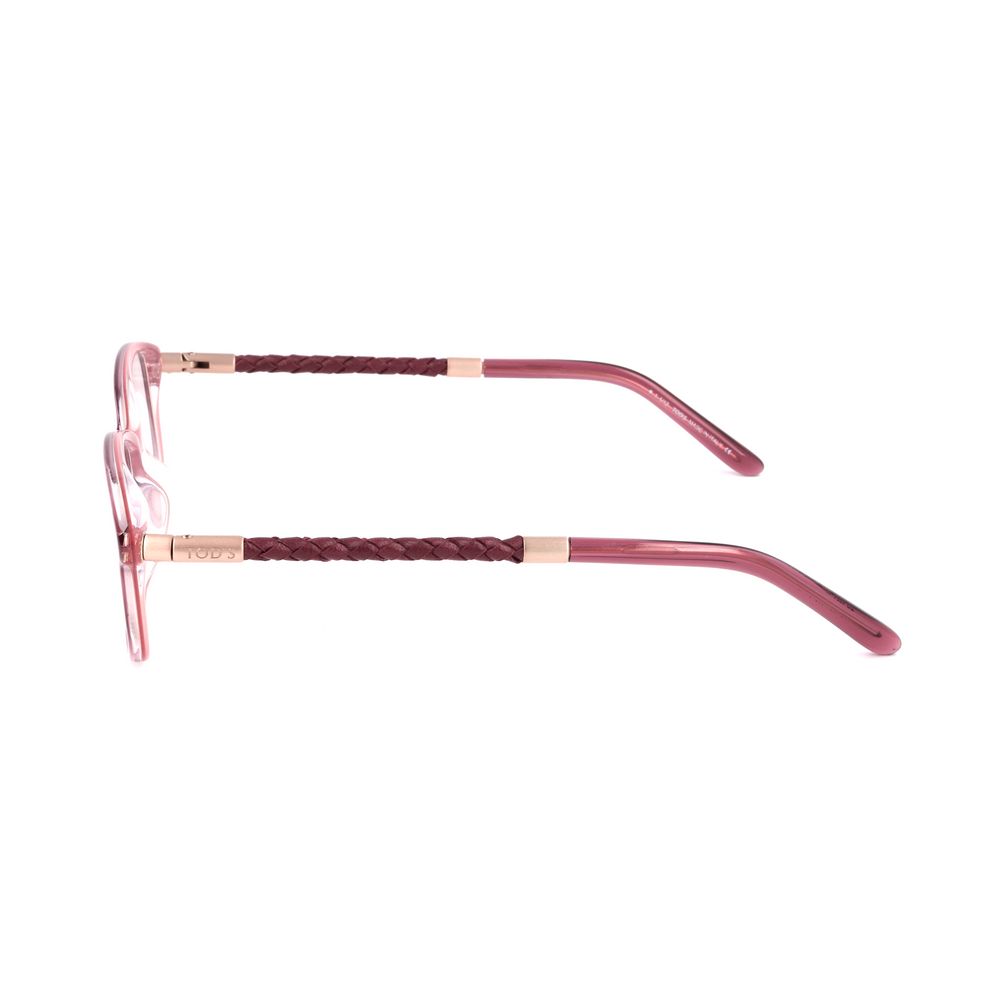 Rote Acetat-Rahmen von Tod's