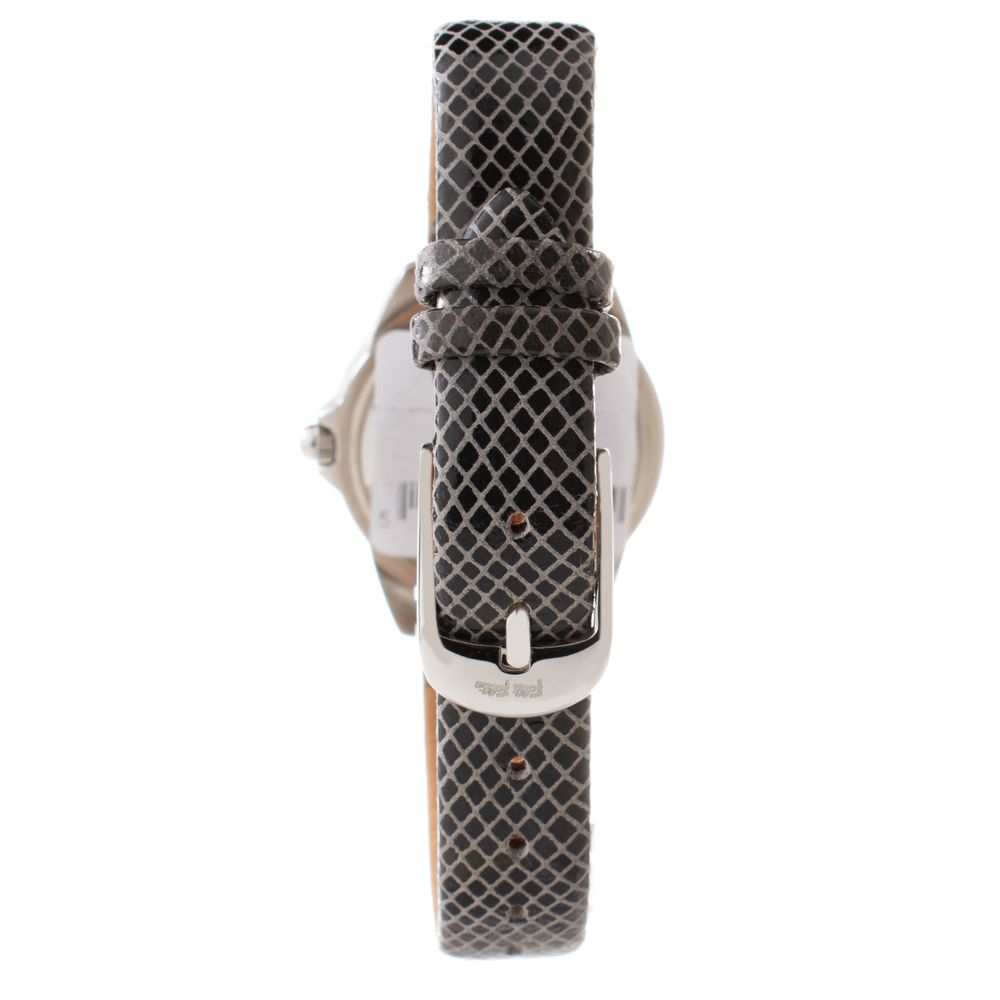 Folli Follie Uhr mit grauem Lederarmband