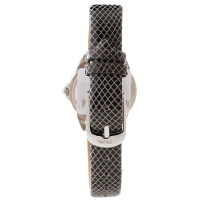 Folli Follie Uhr mit grauem Lederarmband
