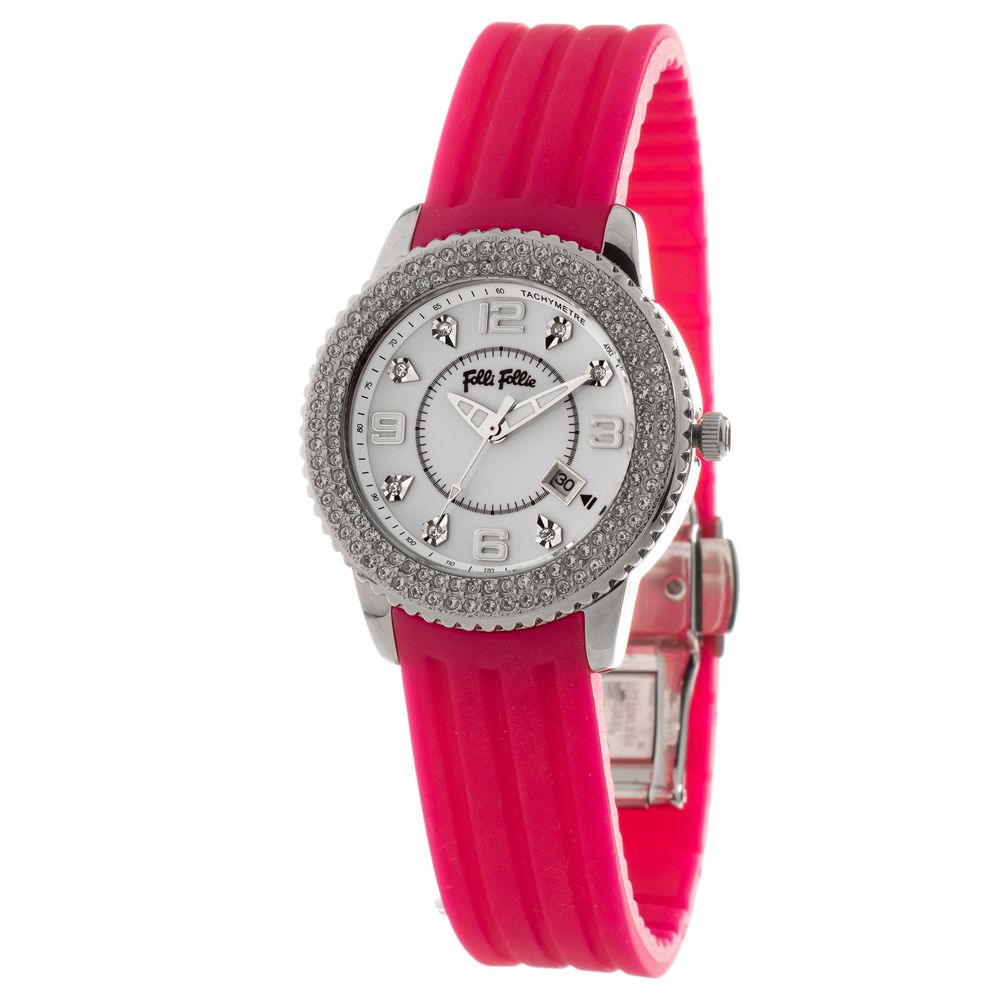 Folli Follie Armbanduhr aus Kunststoff, mehrfarbig