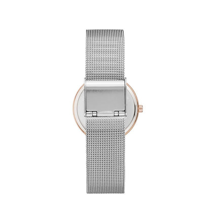 Juicy Couture Silver Stainless Steel Dress Watch