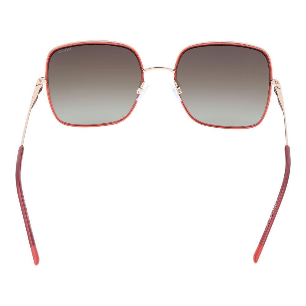 Hugo Boss Rote Damen-Sonnenbrille