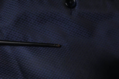 Dolce &amp; Gabbana – Blaue Smokinghose aus Polyester