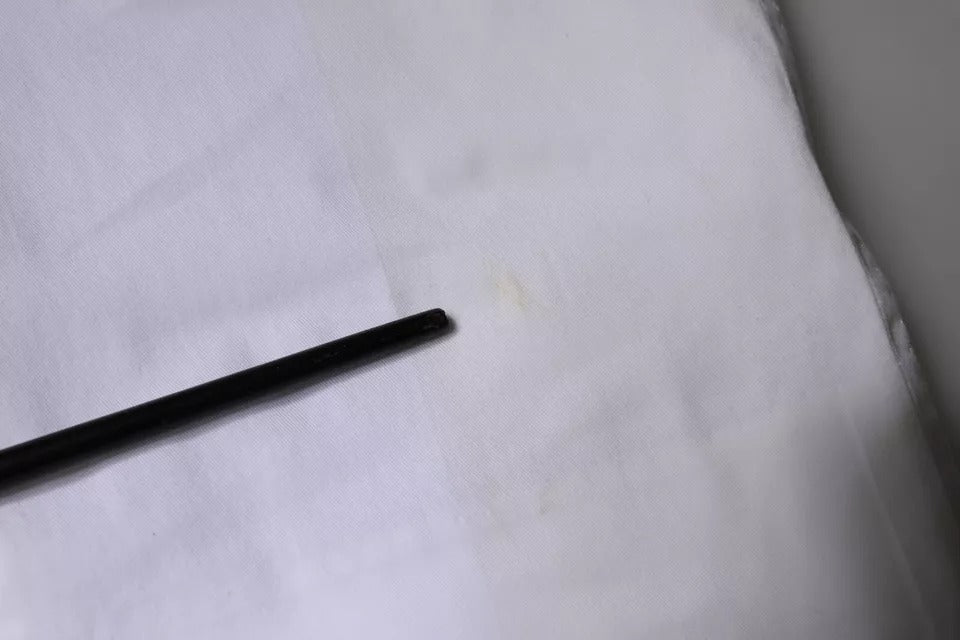 Dolce &amp; Gabbana – Enge Anzughose aus weißer Baumwolle