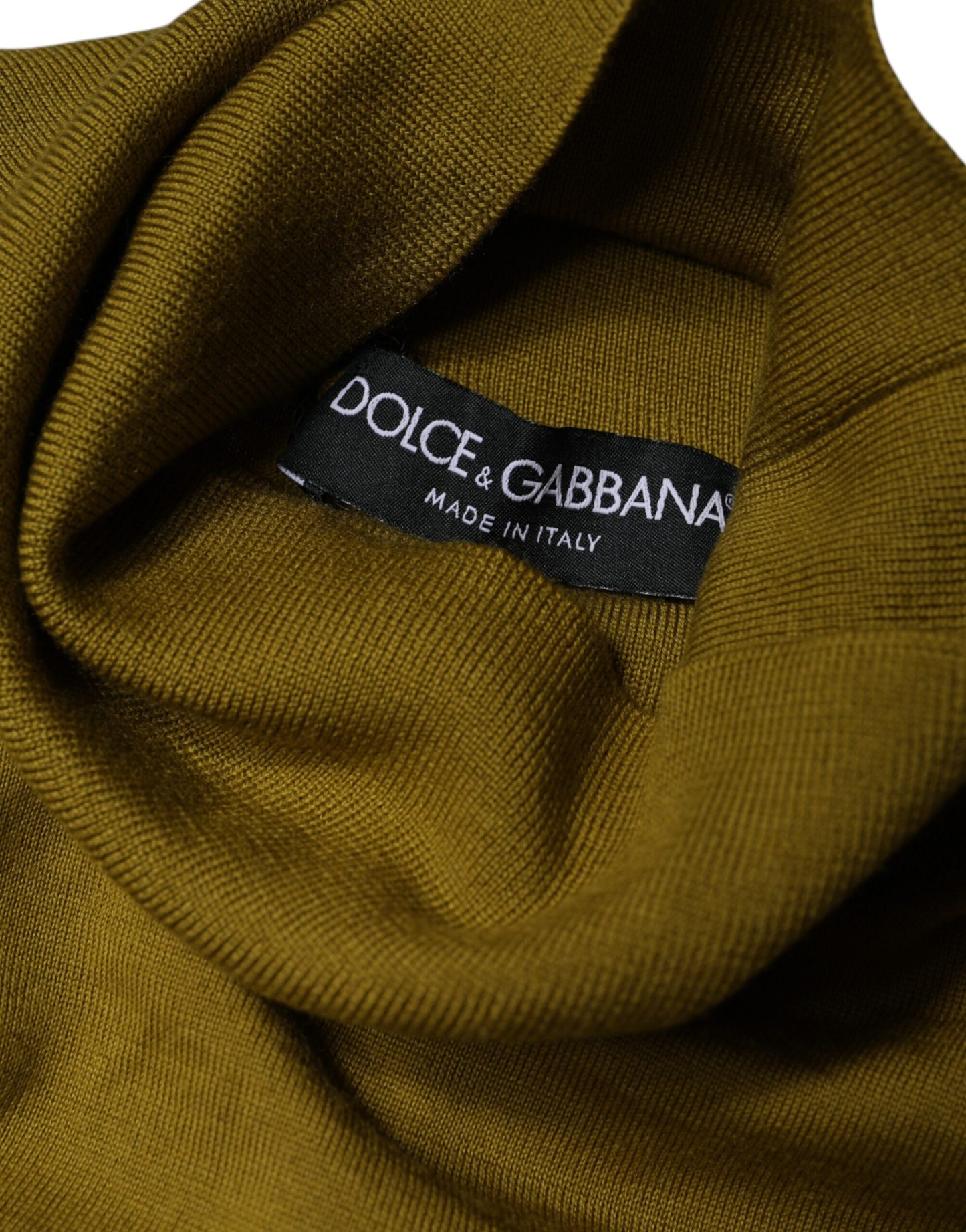 Dolce &amp; Gabbana Brauner Rollkragenpullover aus Kaschmir