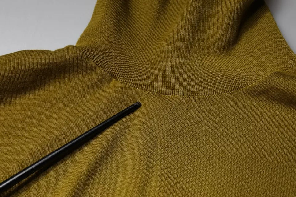 Dolce &amp; Gabbana Brauner Rollkragenpullover aus Kaschmir