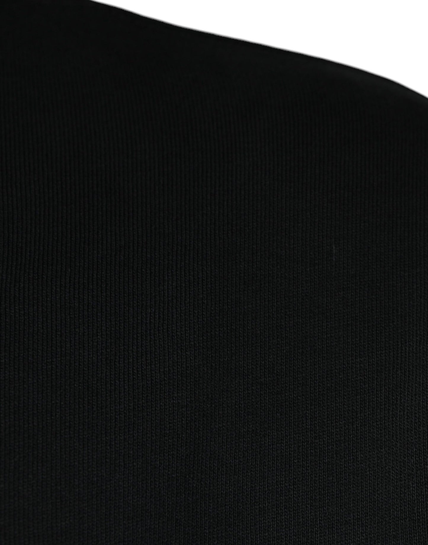 Dolce &amp; Gabbana – Schwarzer Kapuzenpullover mit durchgehendem Reißverschluss und Logo-Plakette