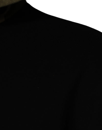 Dolce &amp; Gabbana Schwarzer Camouflage-Kapuzenpullover