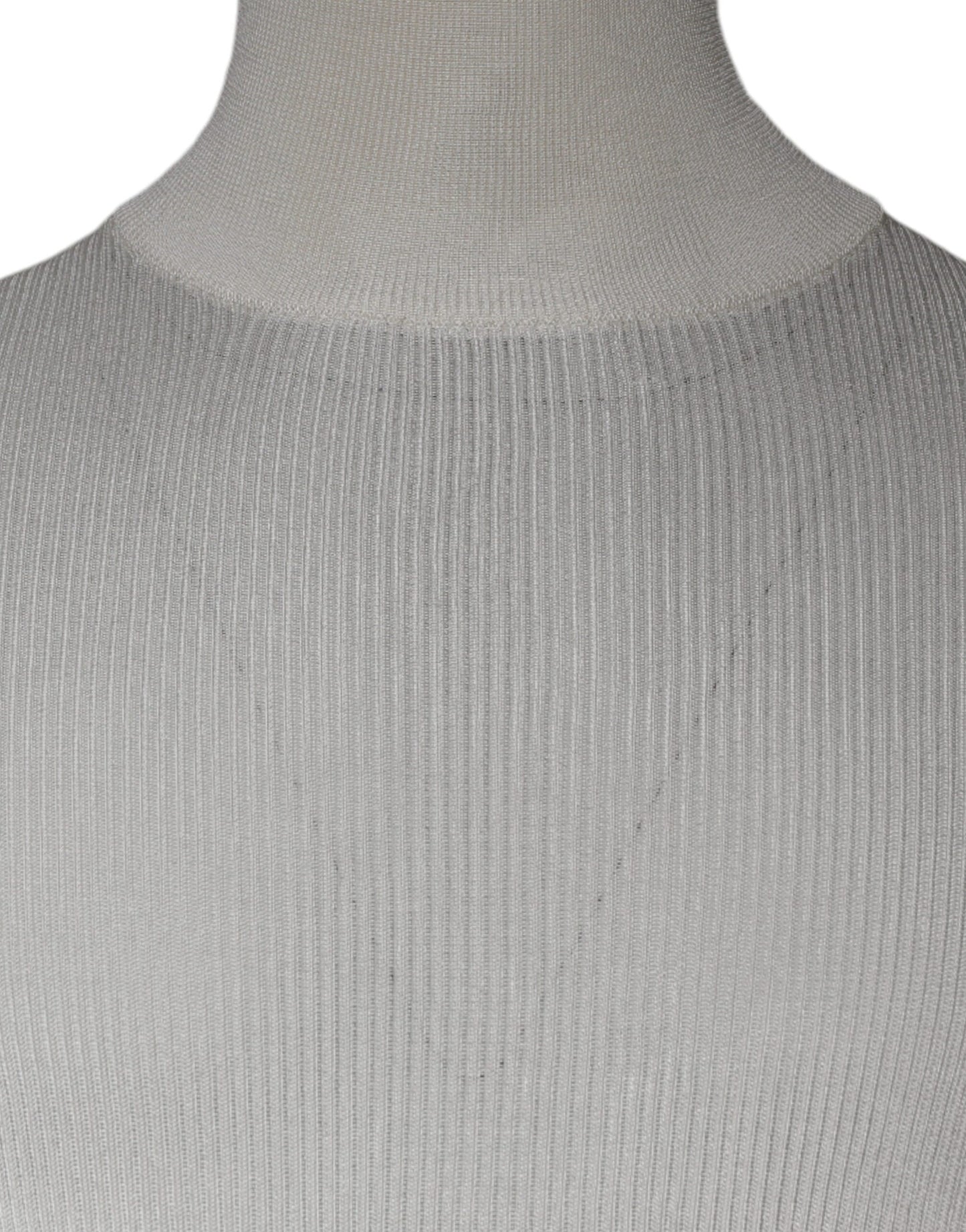 Dolce &amp; Gabbana Weißer Langarm-Rollkragenpullover für Herren