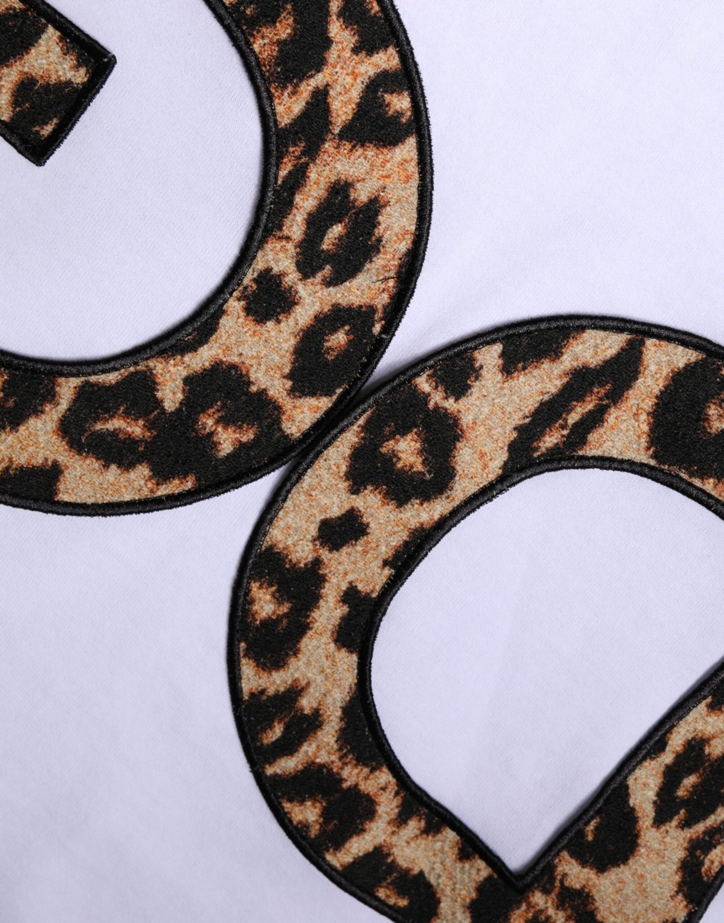 Dolce &amp; Gabbana – Weißes T-Shirt aus Baumwolle mit kurzen Ärmeln und DG-Logo