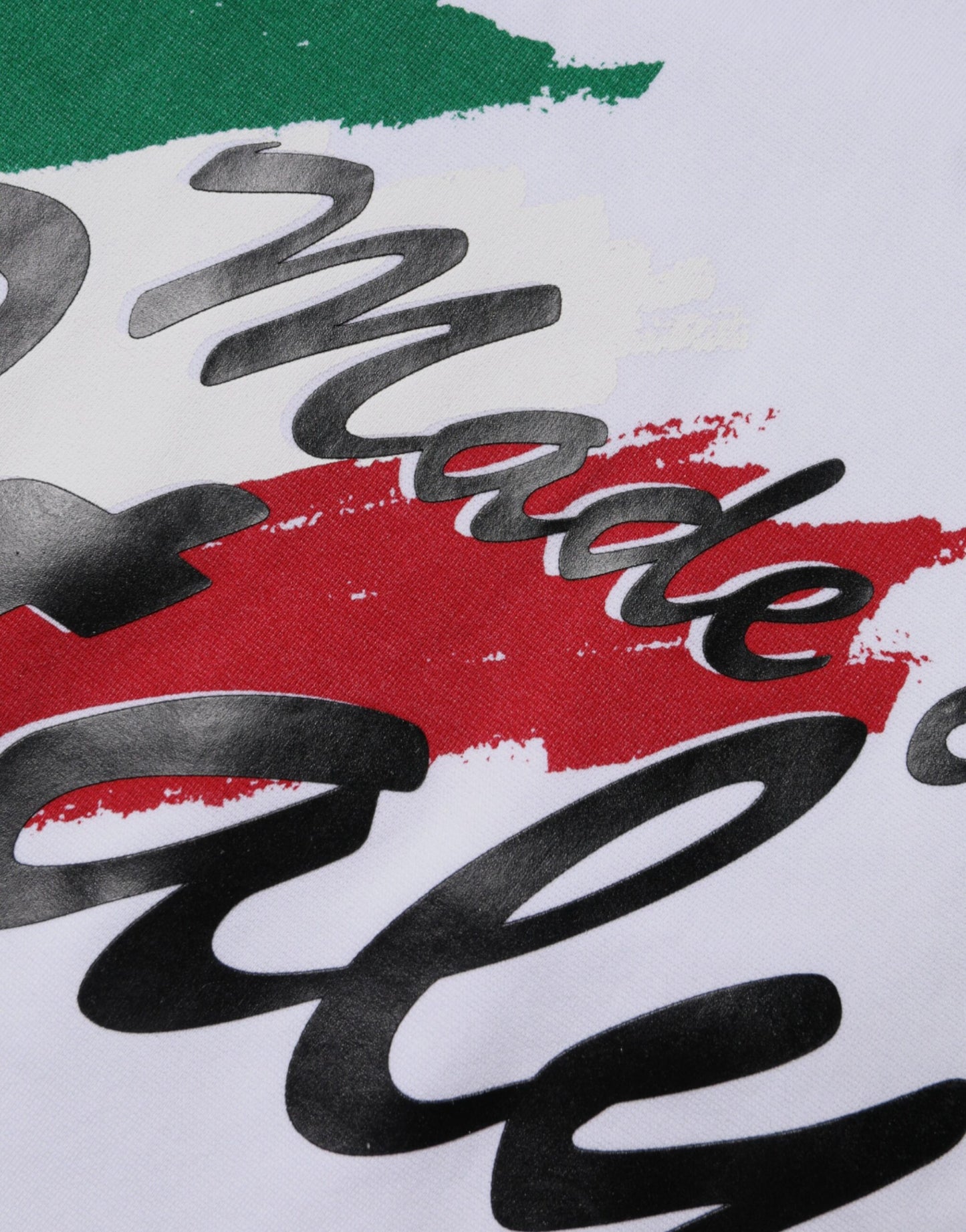 Dolce &amp; Gabbana – Weißes Baumwoll-T-Shirt mit Rundhalsausschnitt und grafischem Print