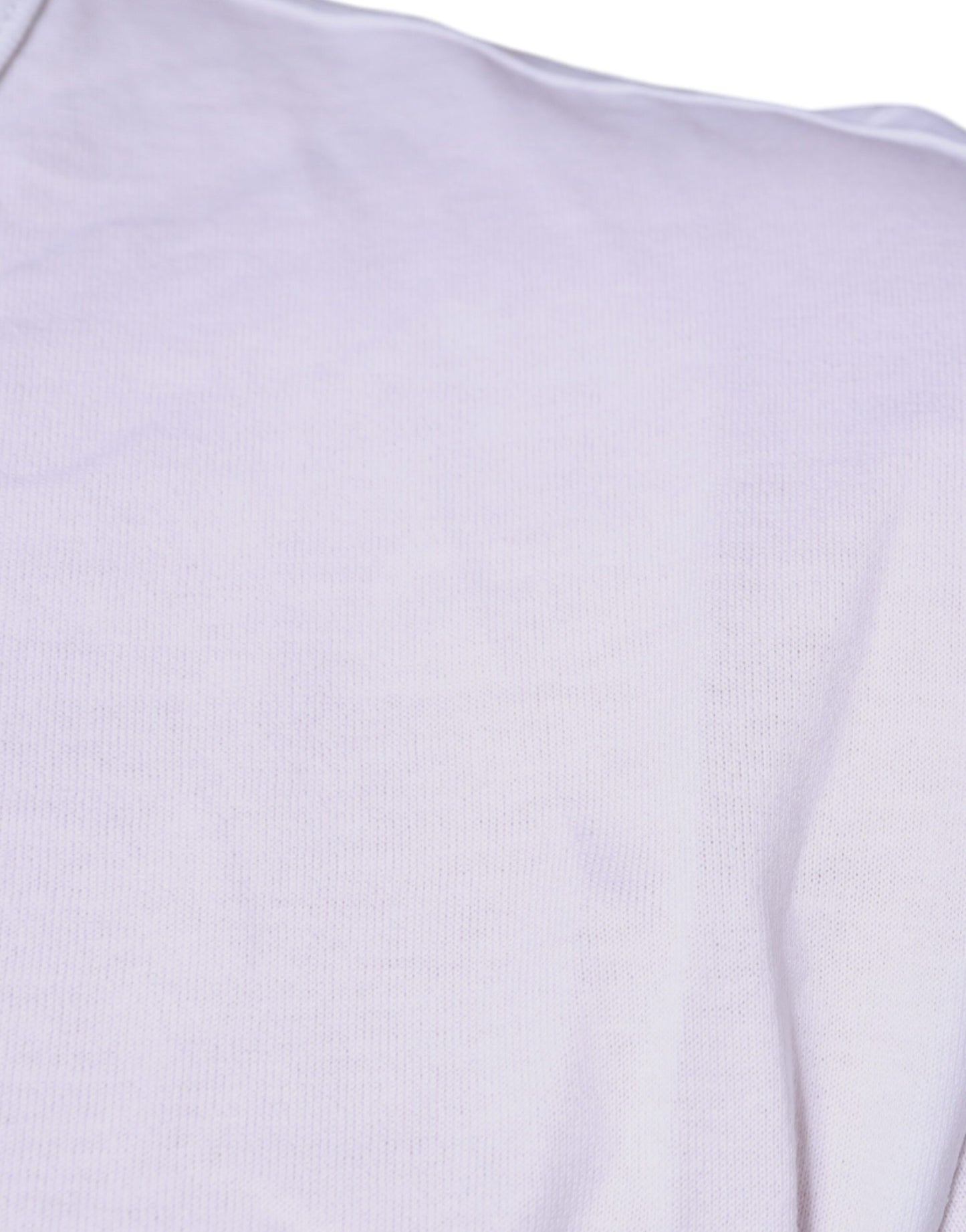 Dolce &amp; Gabbana – Weißes T-Shirt aus Baumwolle mit V-Ausschnitt und kurzen Ärmeln