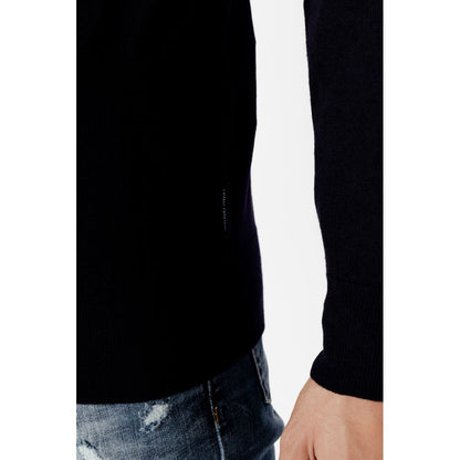 Armani Exchange – Blaue Wollsportbekleidung