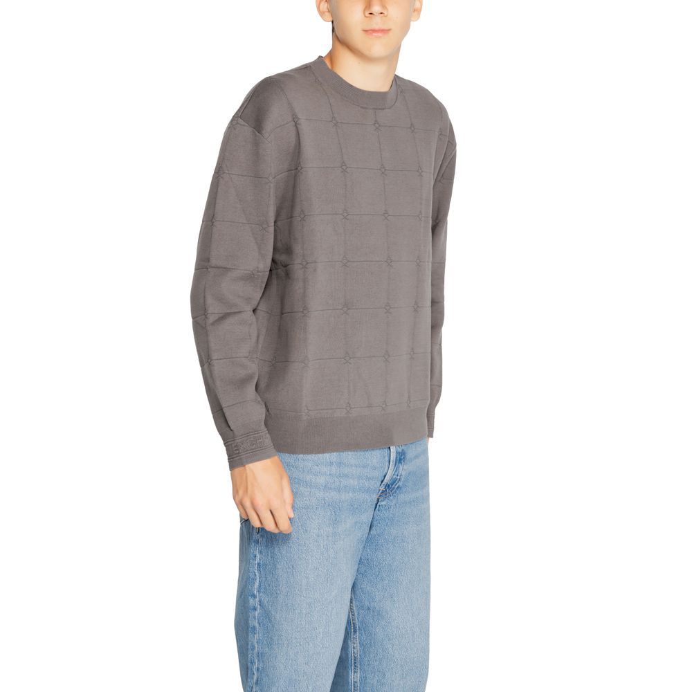 Armani Exchange Gray Cotton Sportswear