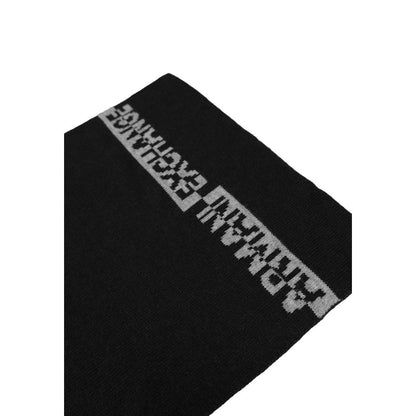 Armani Exchange – Schwarzer Polyamid-Schal