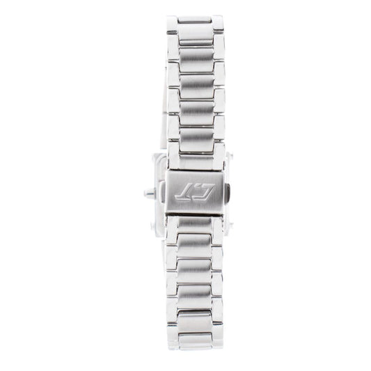 Chronotech Silberne Edelstahluhr