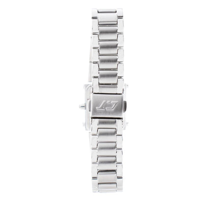 Chronotech Silberne Edelstahluhr