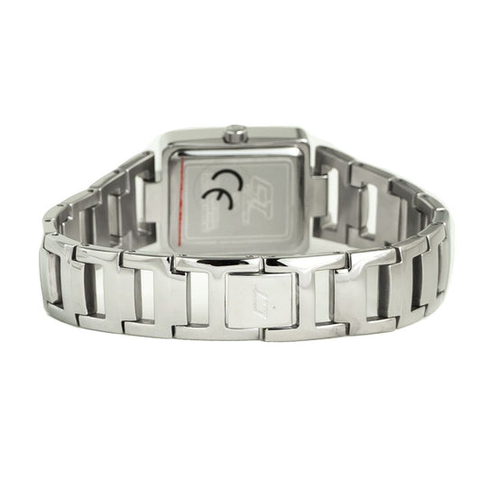 Chronotech Silberne Edelstahluhr