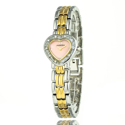 Chronotech Silberne Edelstahluhr
