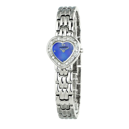Chronotech Silberne Edelstahluhr